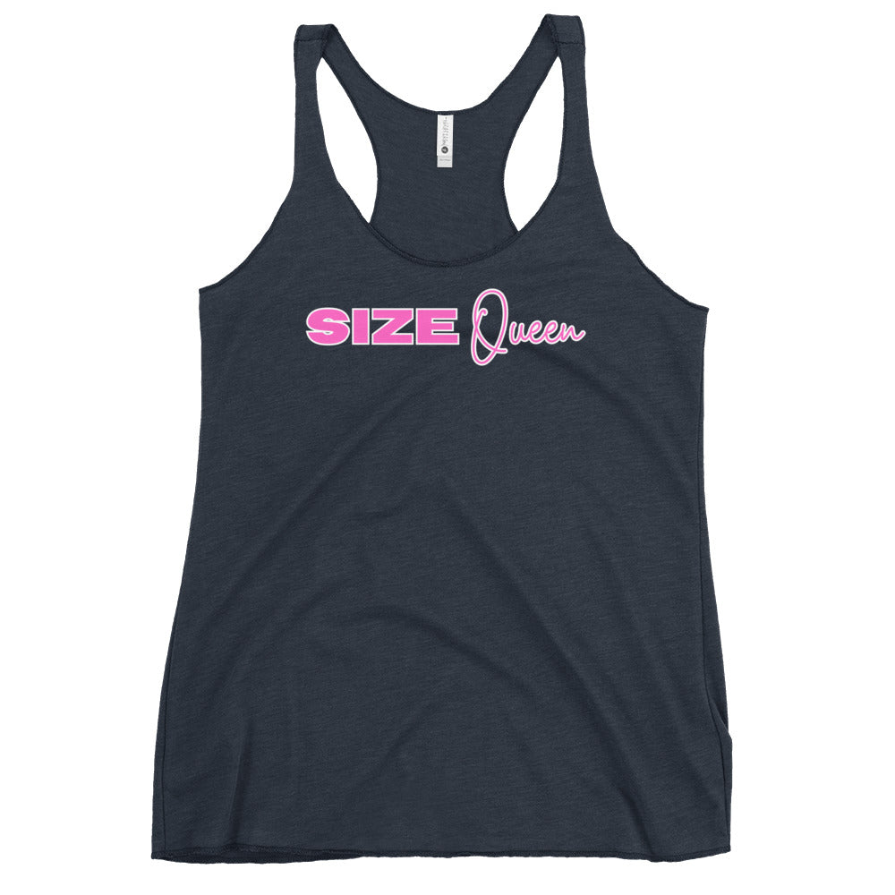 Size Queen - Women's Racerback Tank