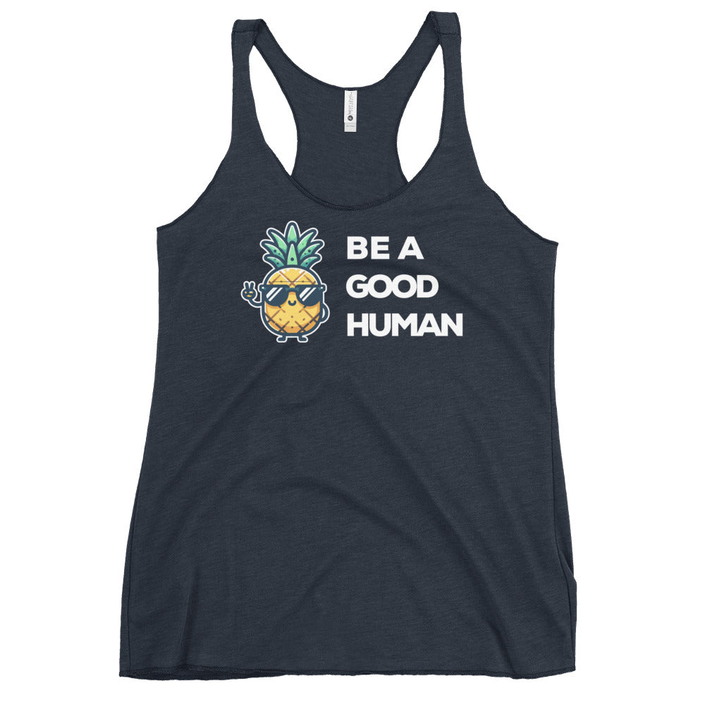 Flirt Good Human - Women's Racerback Tank