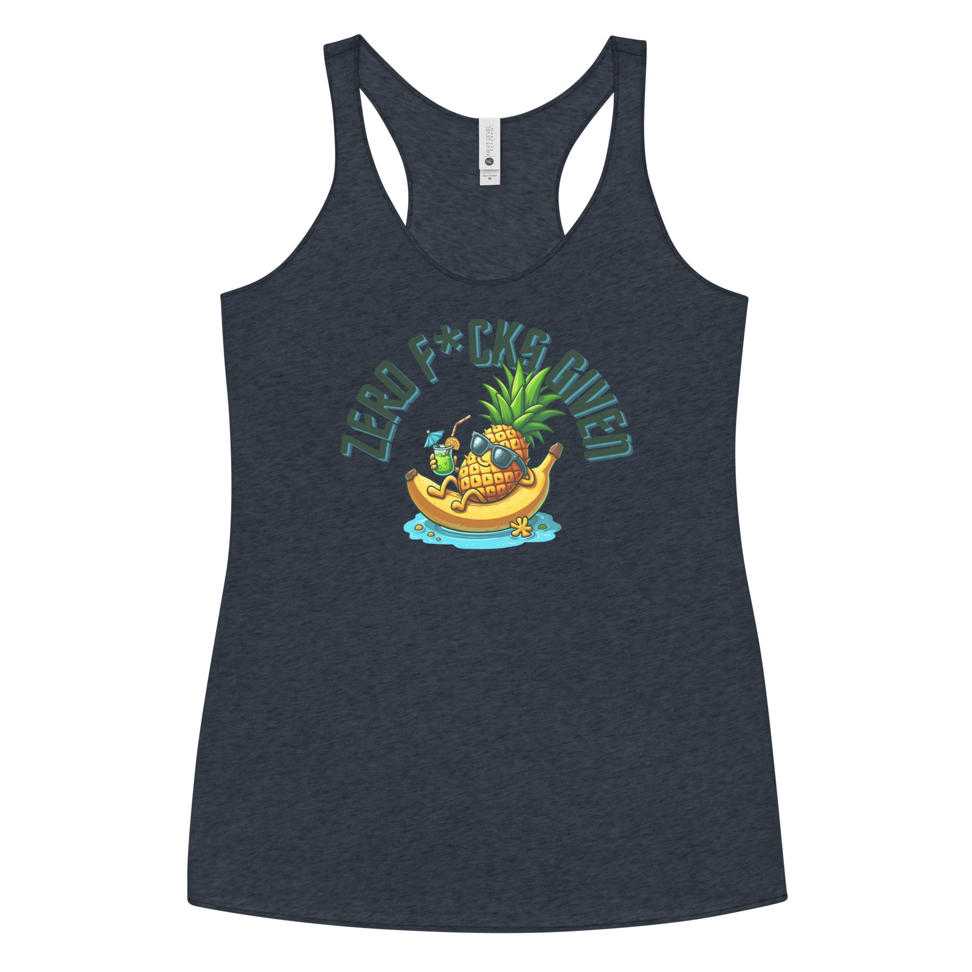 Zero F*cks Given -Women's Racerback Tank