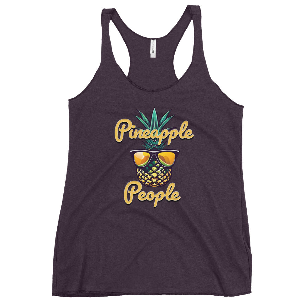 Pineapple People - Women's Racerback Tank