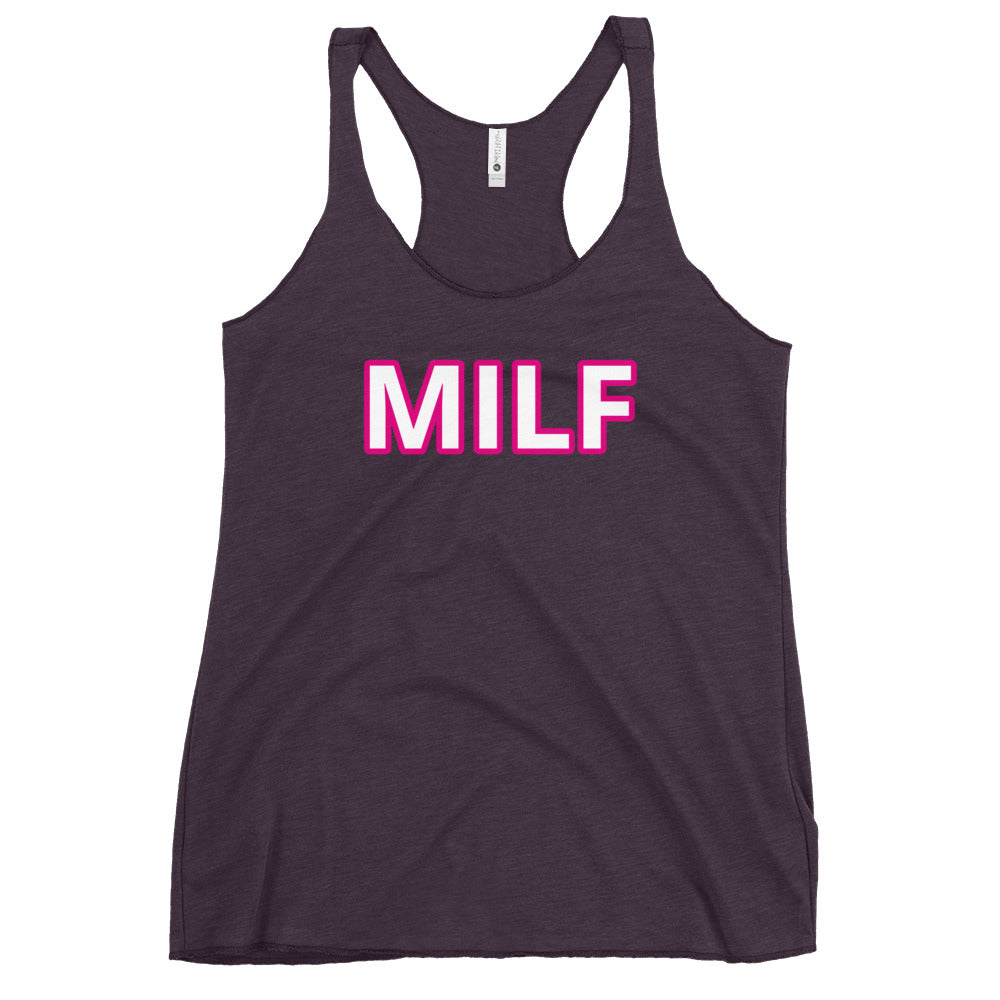 MILF - Women's Racerback Tank