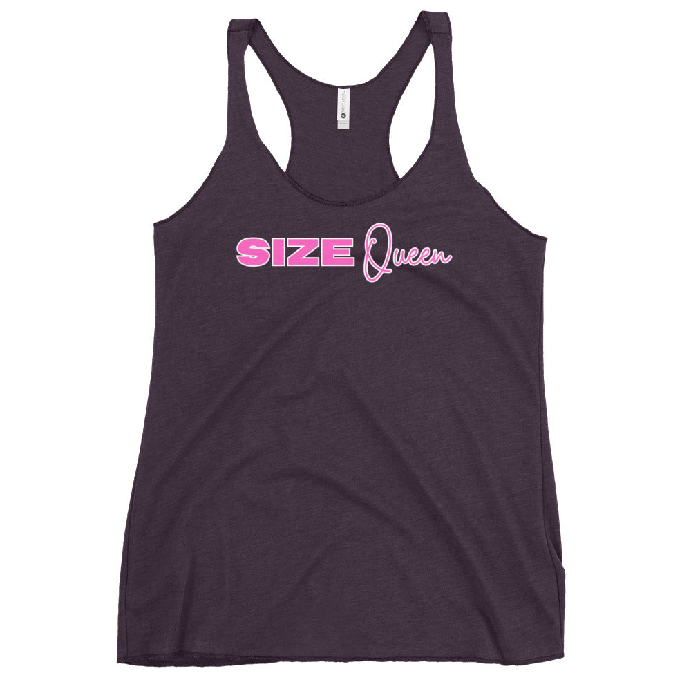 Size Queen - Women's Racerback Tank