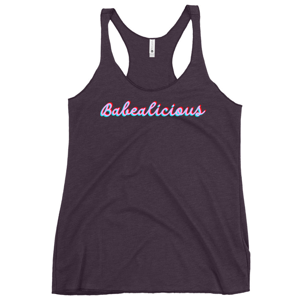 Babealicious - Women's Racerback Tank