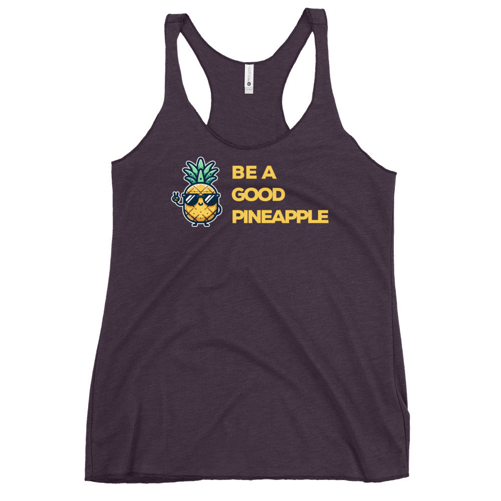 Flirt Good Pineapple - Women's Racerback Tank
