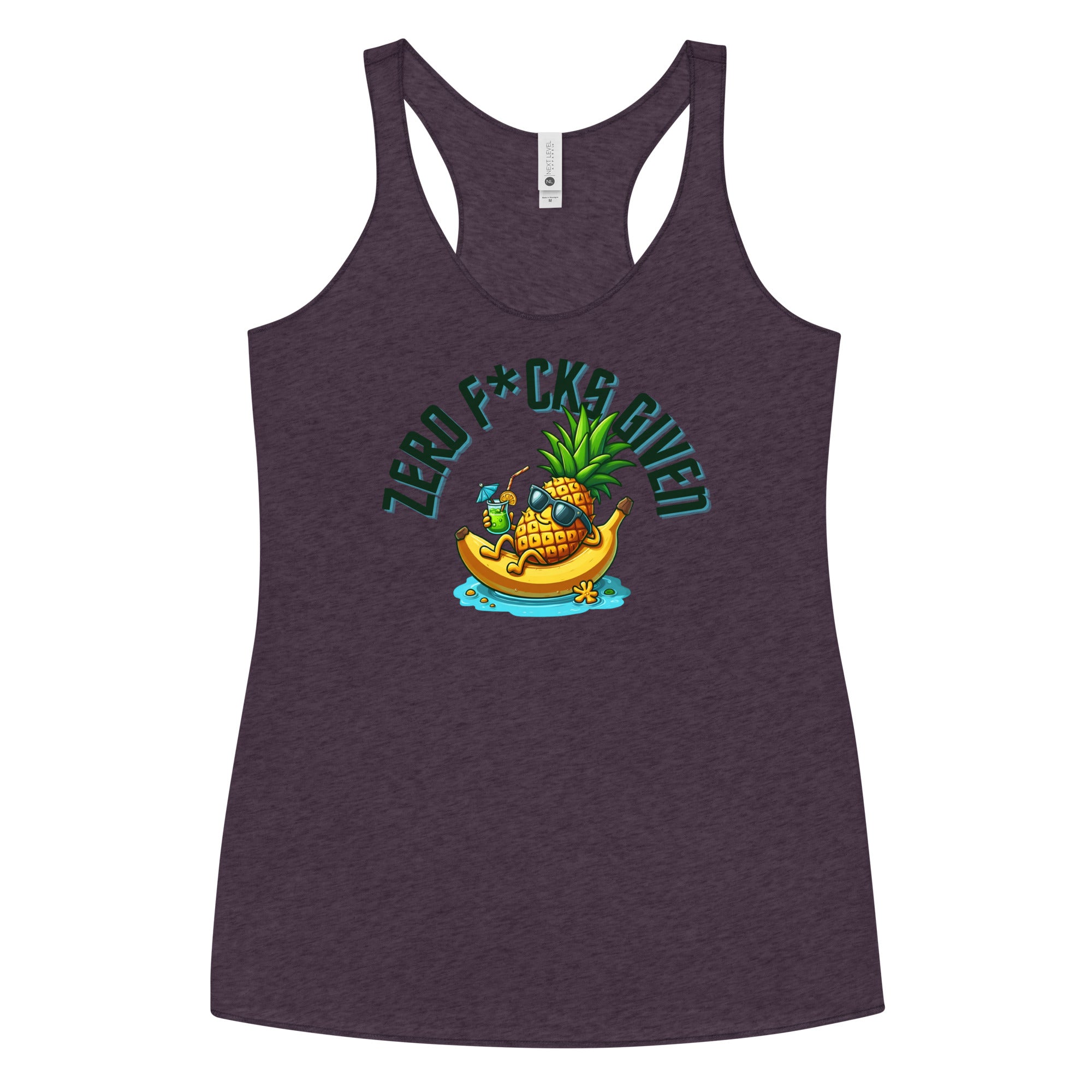 Zero F*cks Given -Women's Racerback Tank