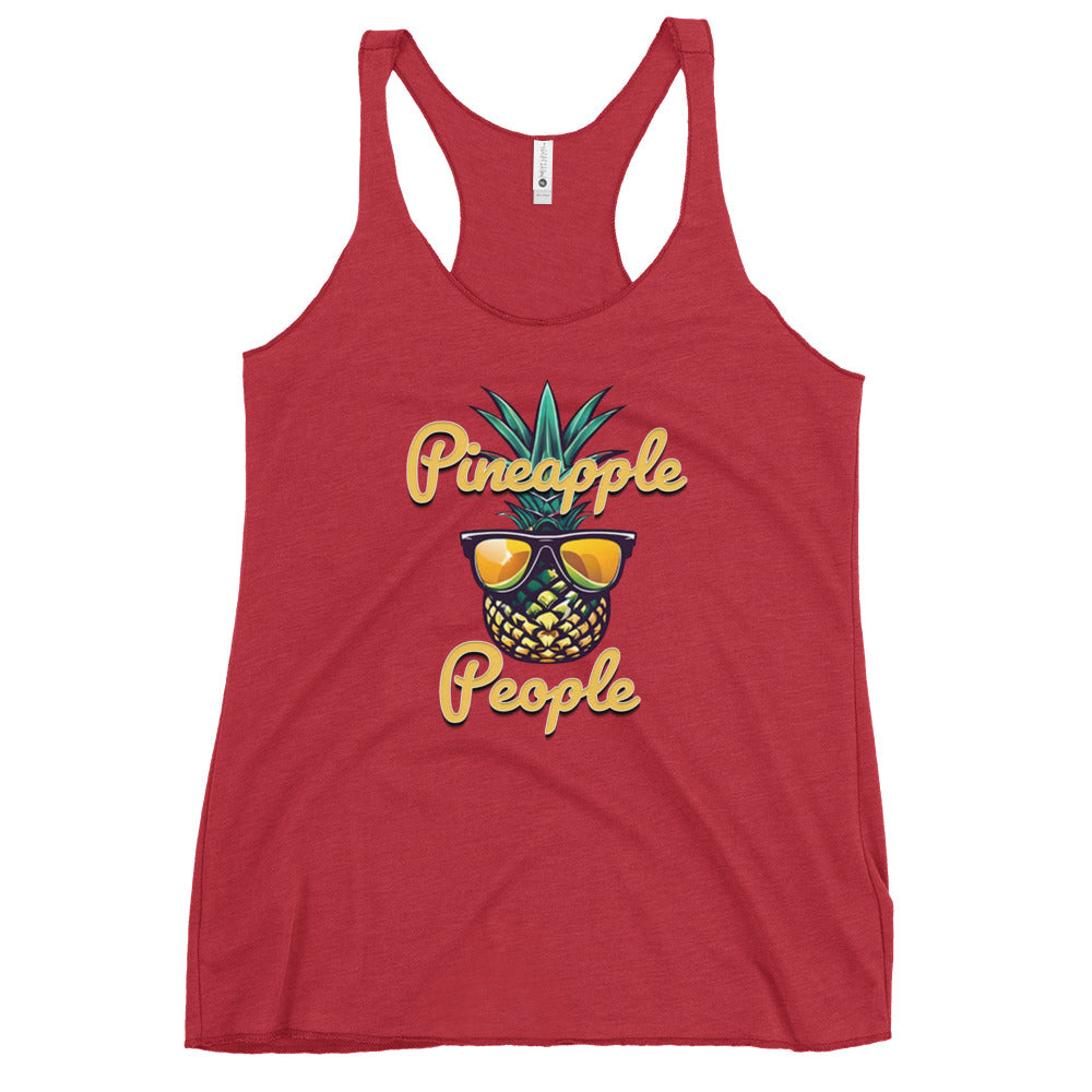 Pineapple People - Women's Racerback Tank