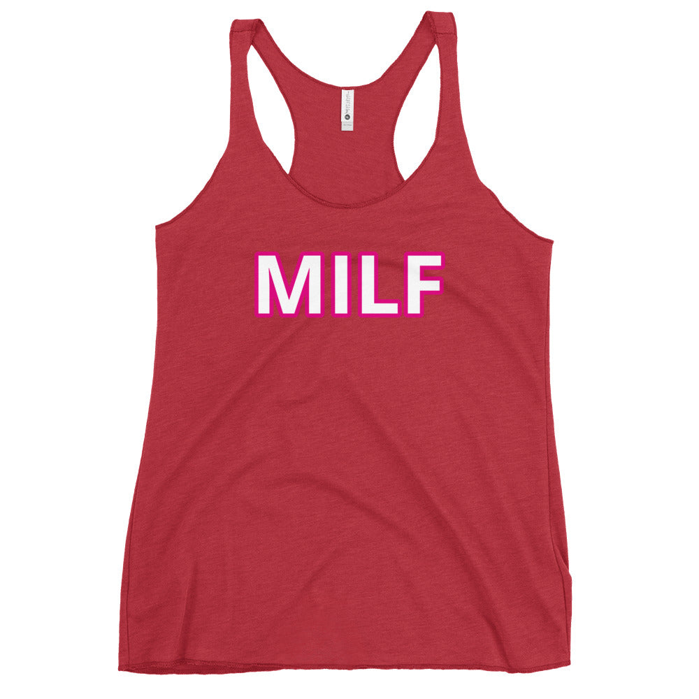 MILF - Women's Racerback Tank