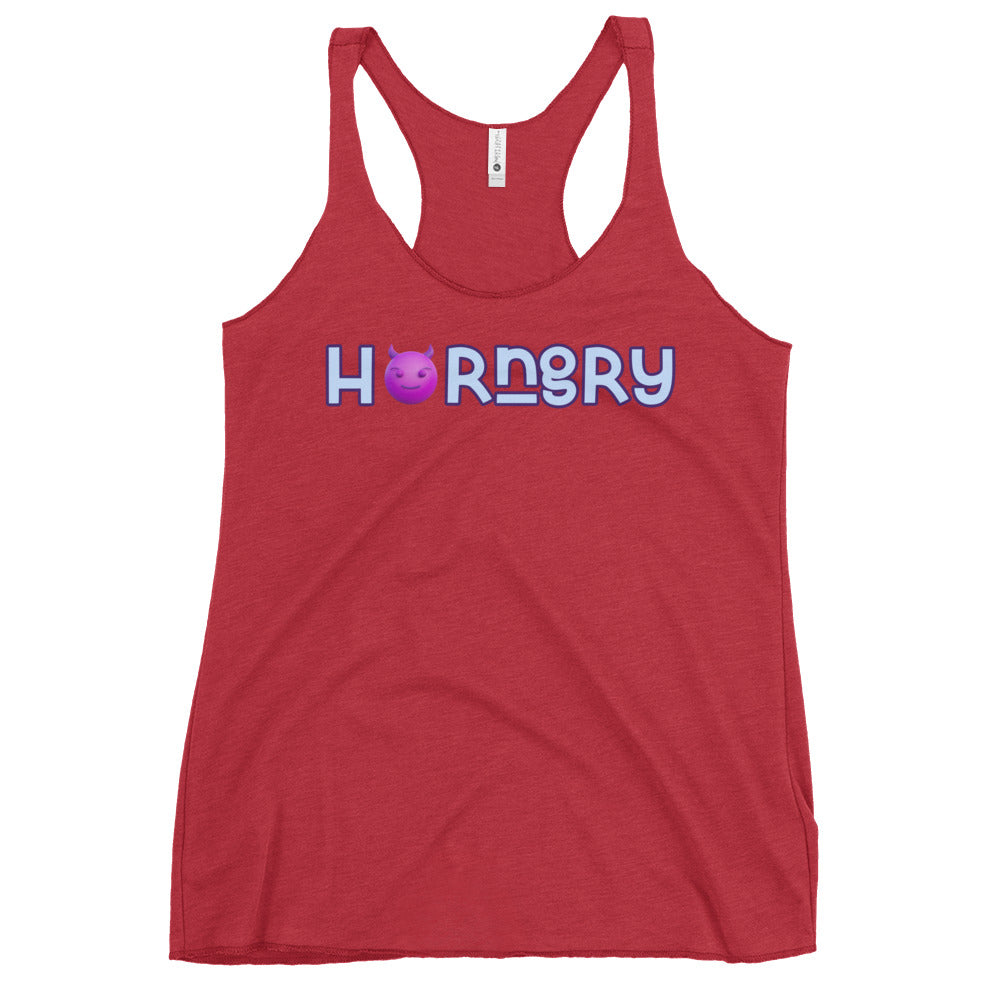Horngry - Women's Racerback Tank