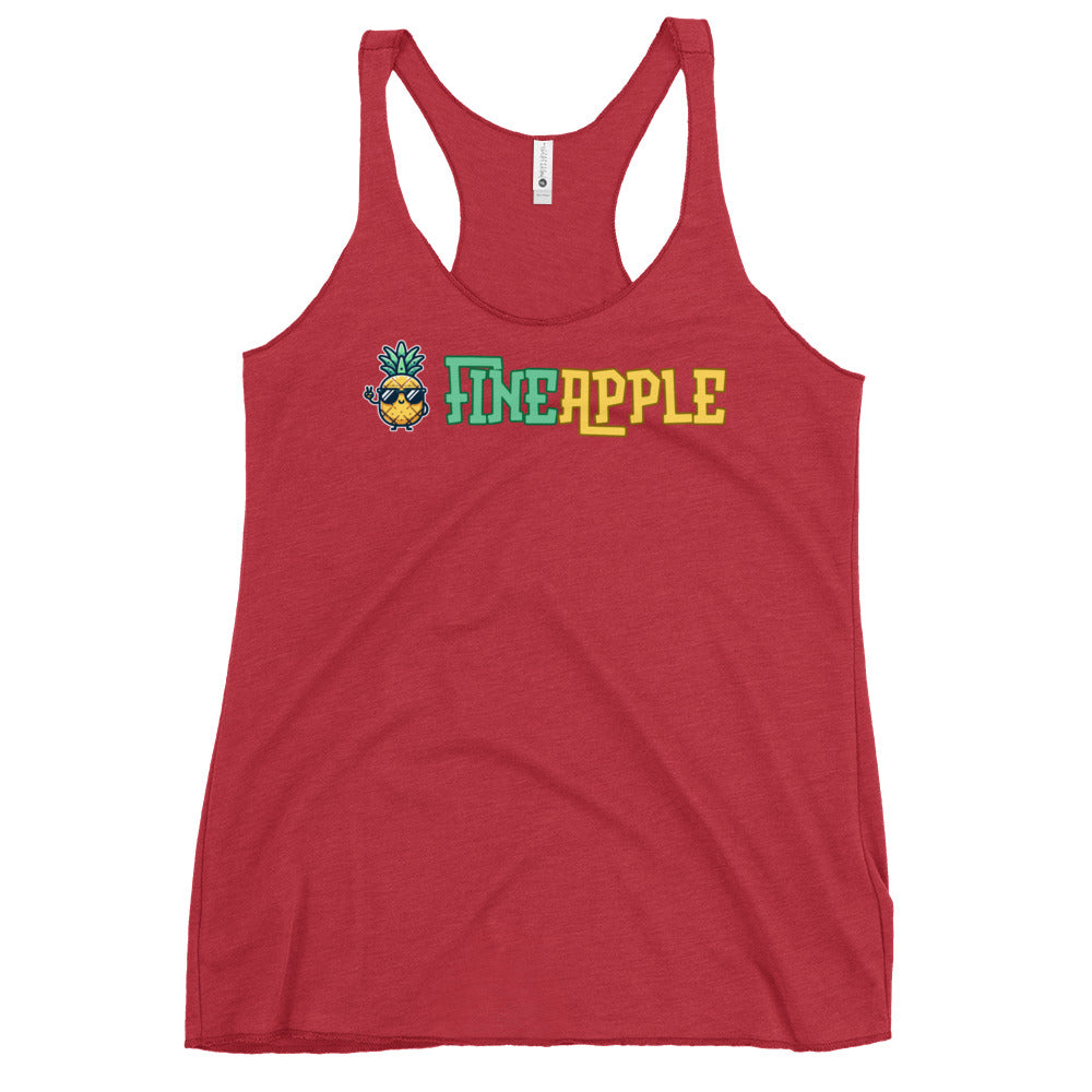 Flirt Fineapple - Women's Racerback Tank