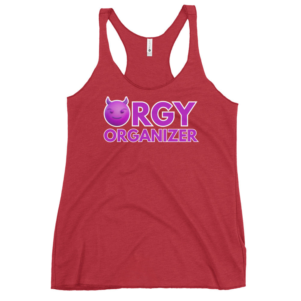 Orgy Organizer - Women's Racerback Tank