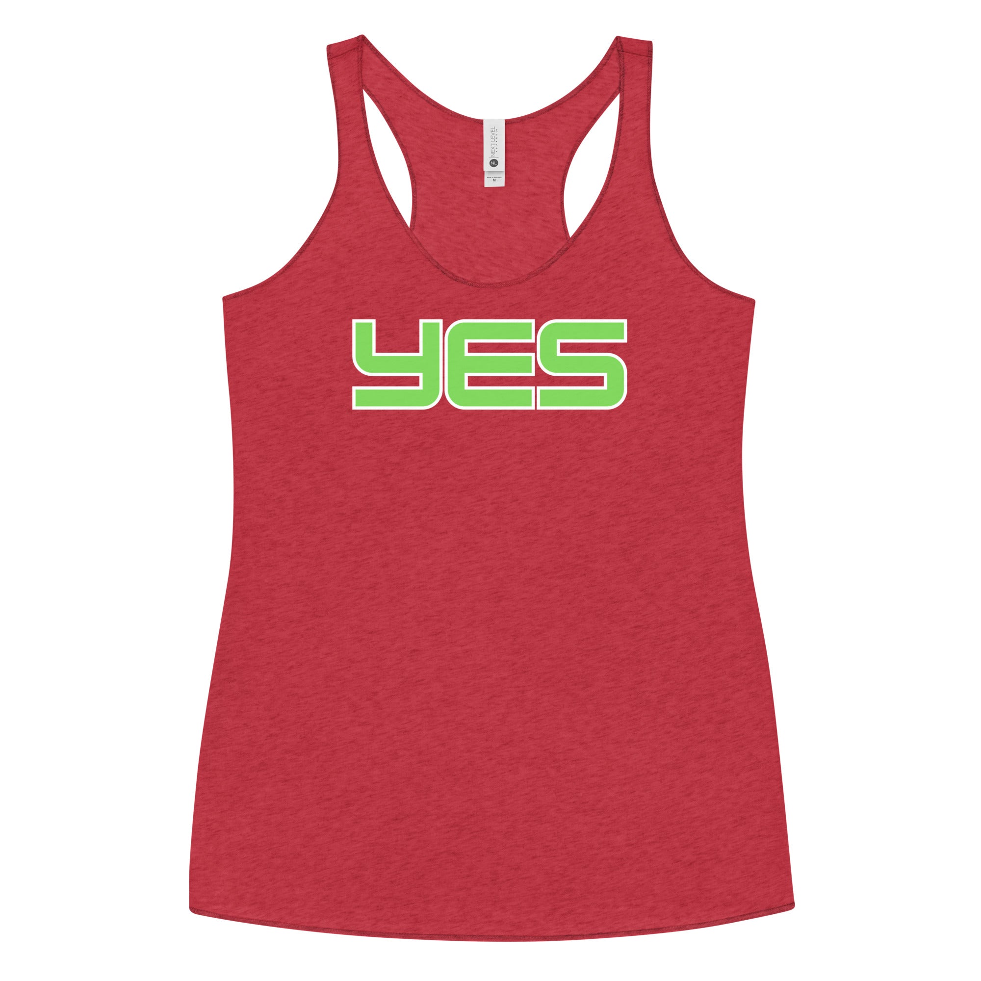 Yes - Women's Racerback Tank