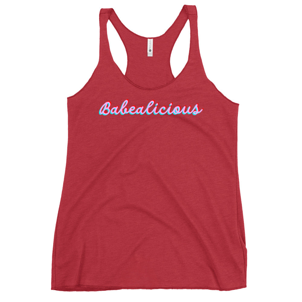 Babealicious - Women's Racerback Tank