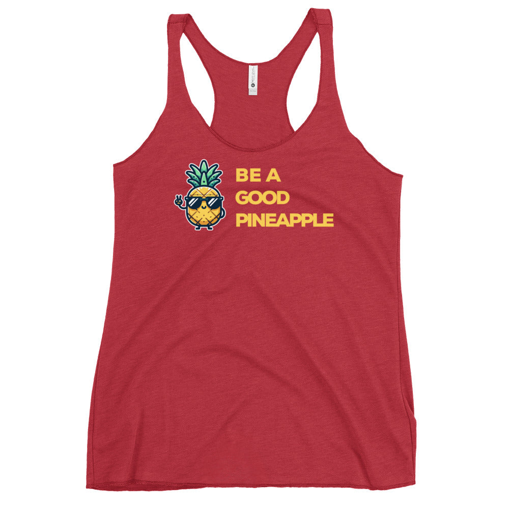 Flirt Good Pineapple - Women's Racerback Tank