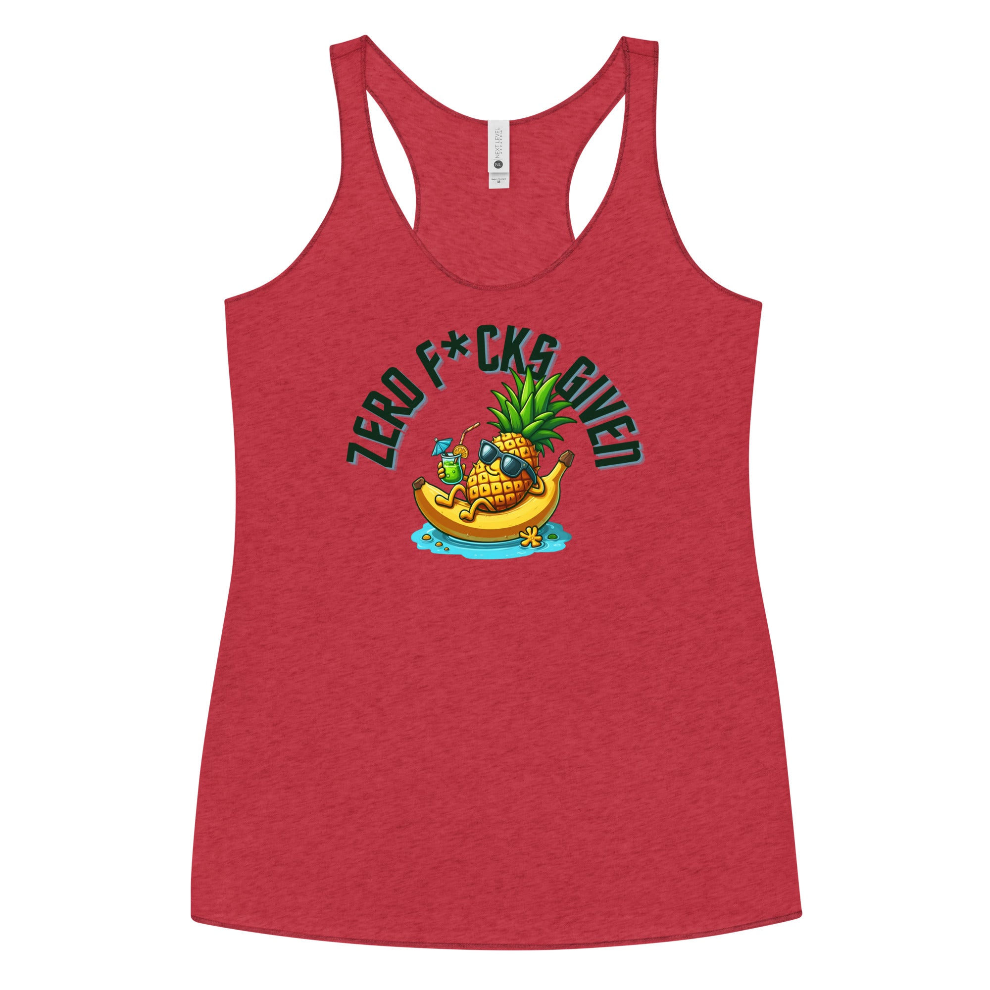 Zero F*cks Given -Women's Racerback Tank