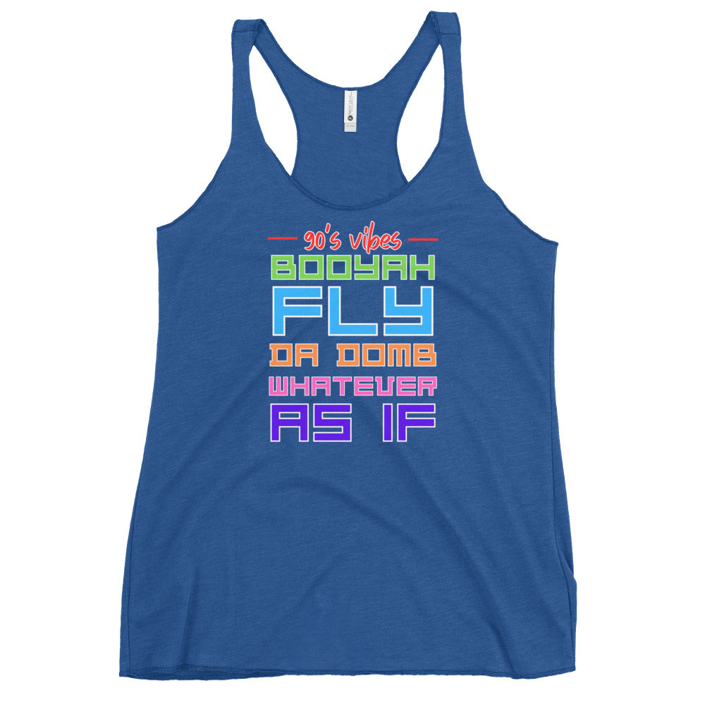 90's - Women's Racerback Tank