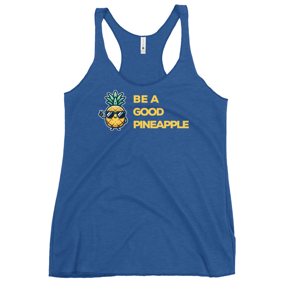 Flirt Good Pineapple - Women's Racerback Tank