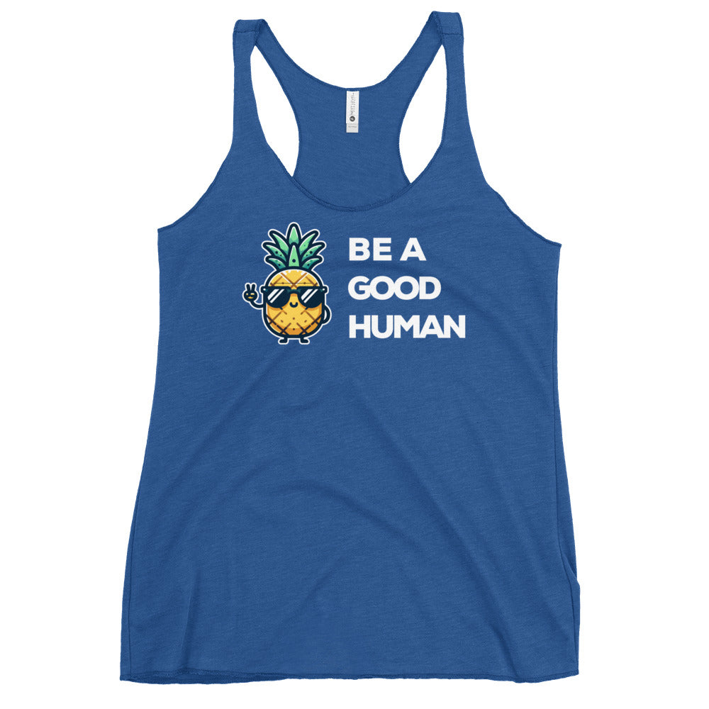Flirt Good Human - Women's Racerback Tank