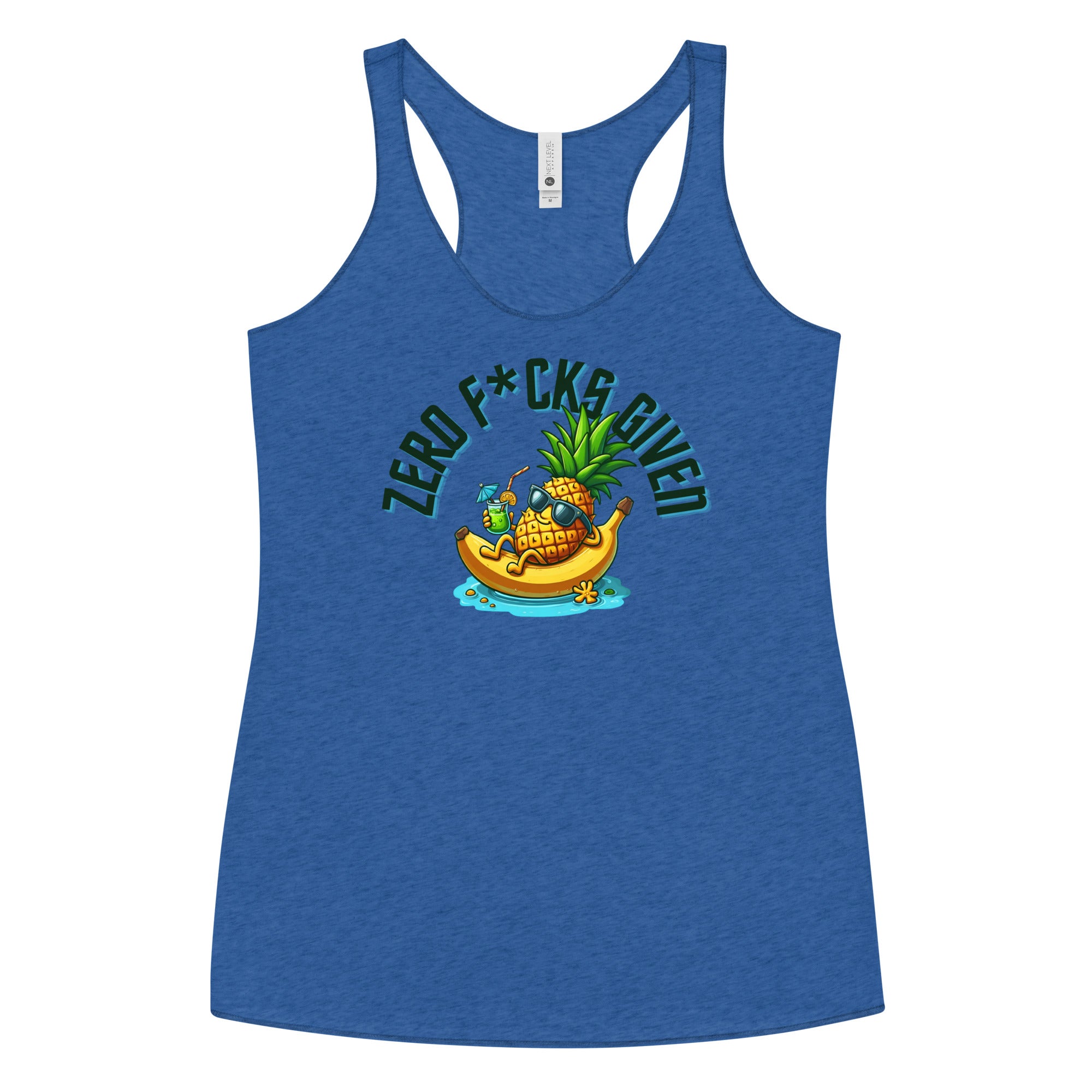 Zero F*cks Given -Women's Racerback Tank