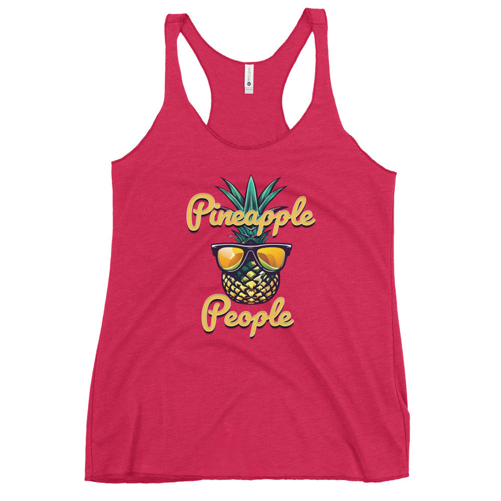 Pineapple People - Women's Racerback Tank