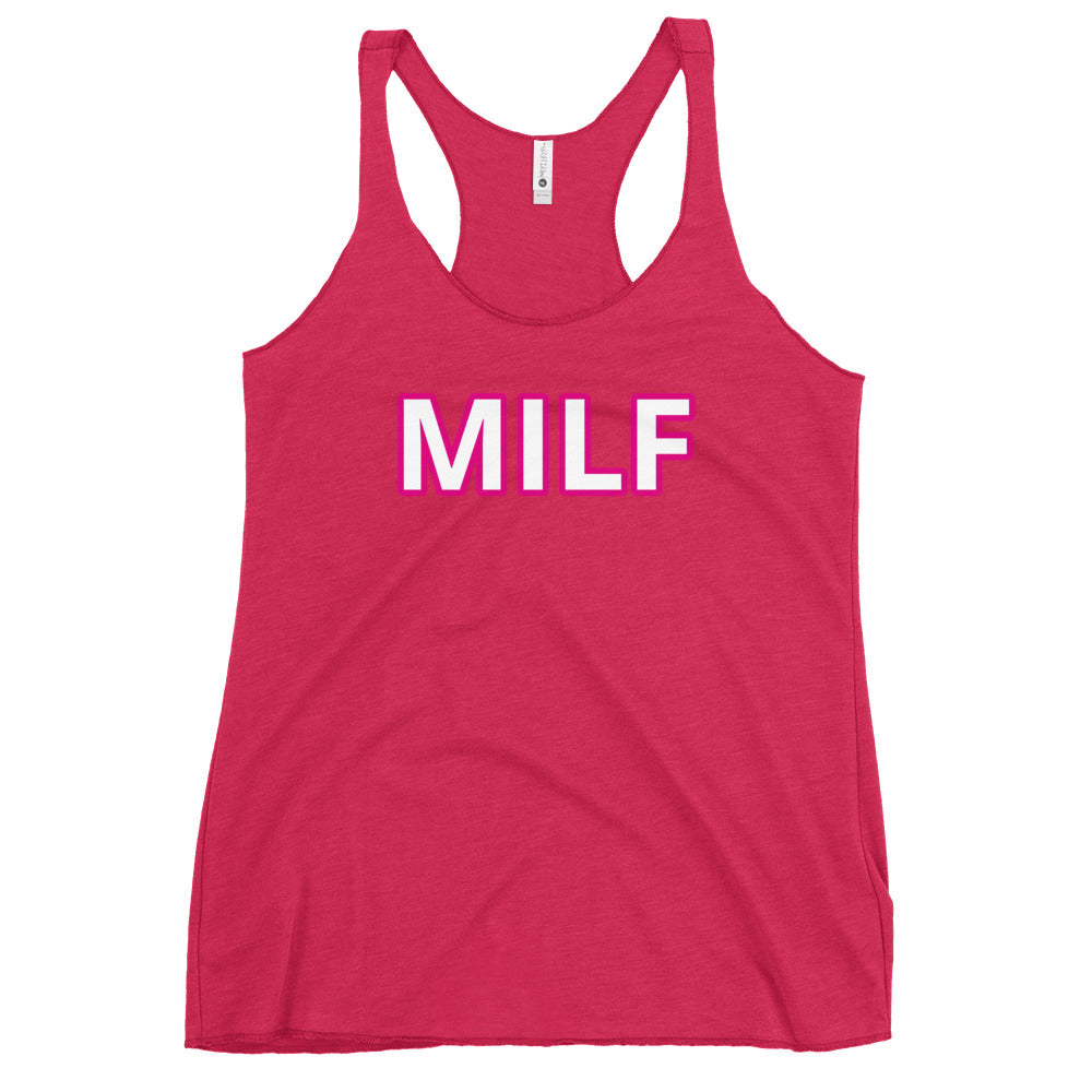 MILF - Women's Racerback Tank