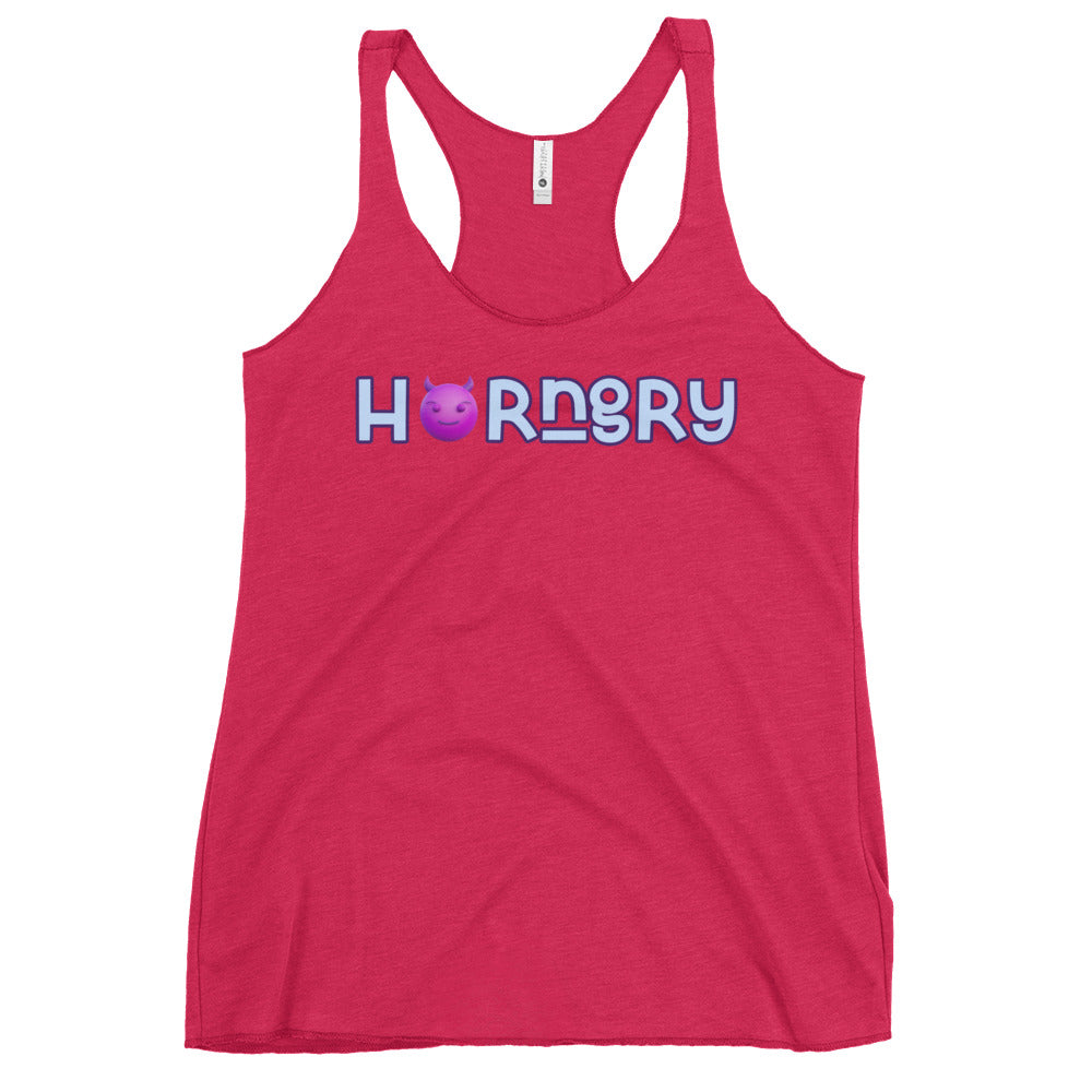 Horngry - Women's Racerback Tank