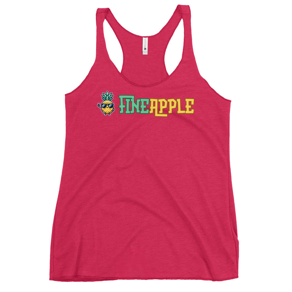 Flirt Fineapple - Women's Racerback Tank