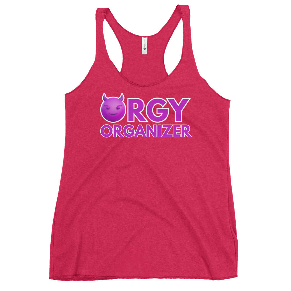 Orgy Organizer - Women's Racerback Tank