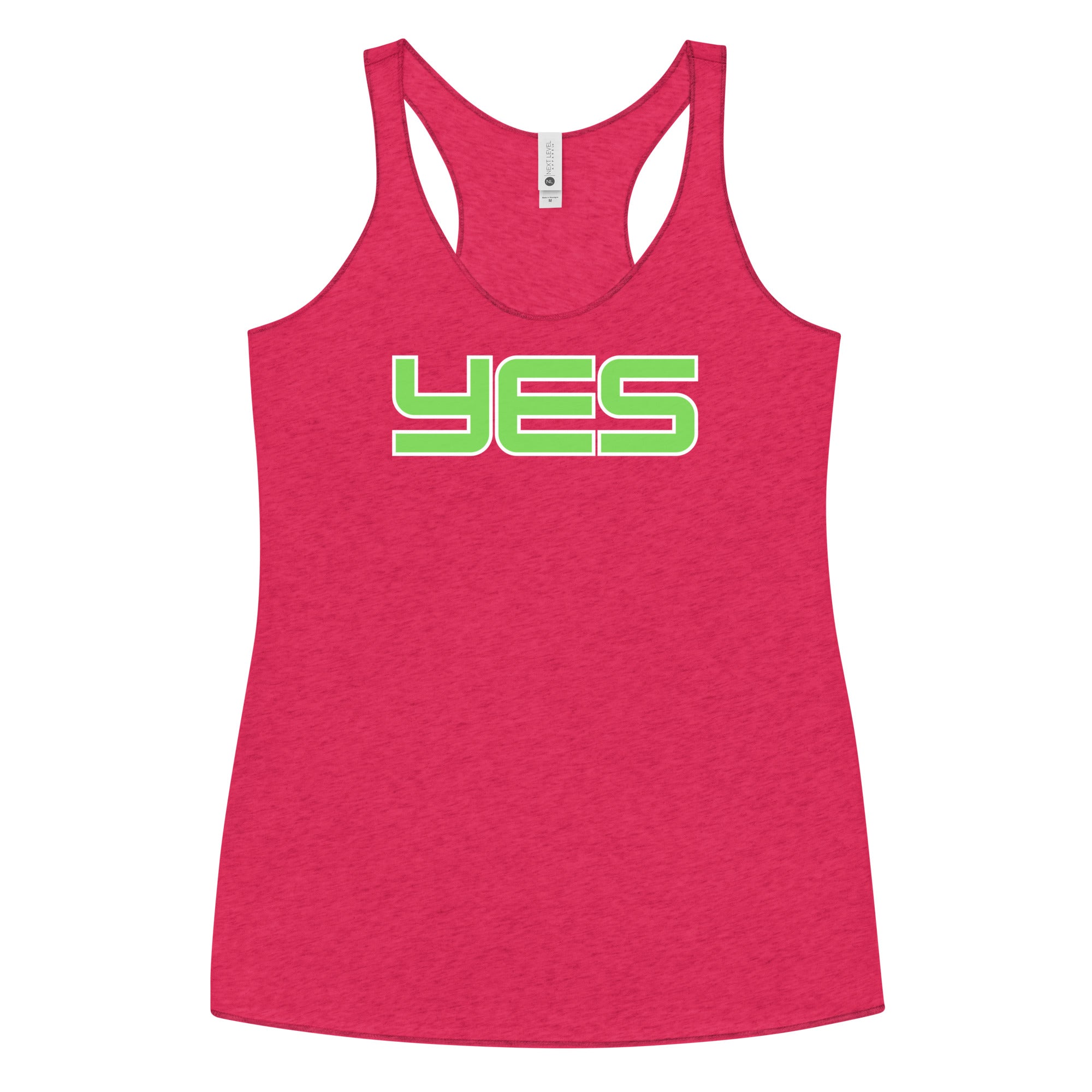Yes - Women's Racerback Tank