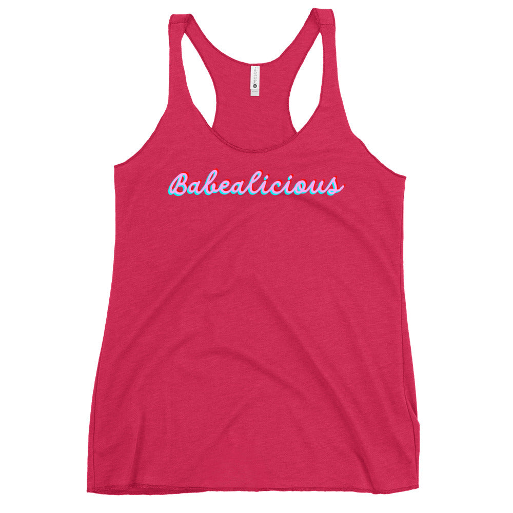 Babealicious - Women's Racerback Tank
