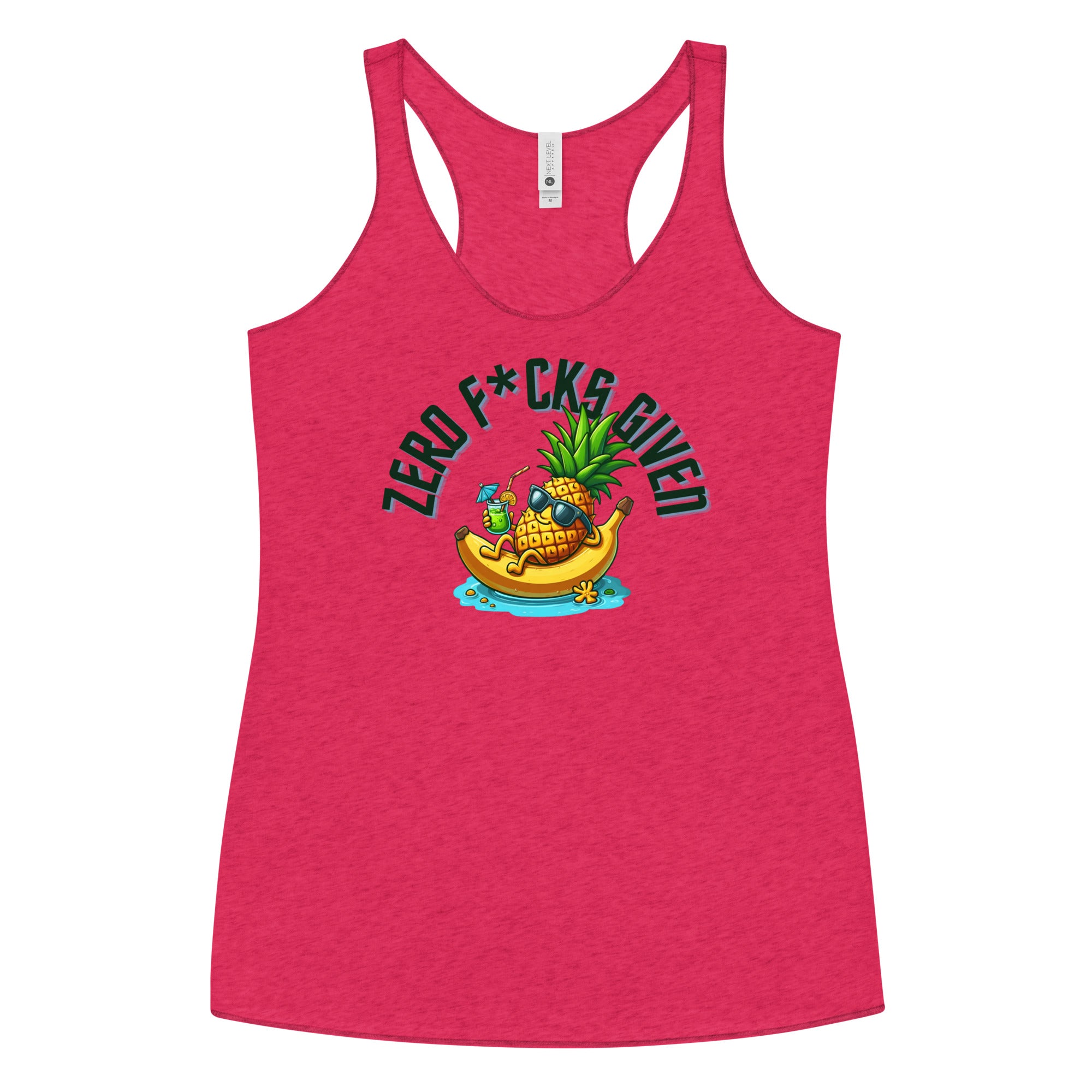 Zero F*cks Given -Women's Racerback Tank