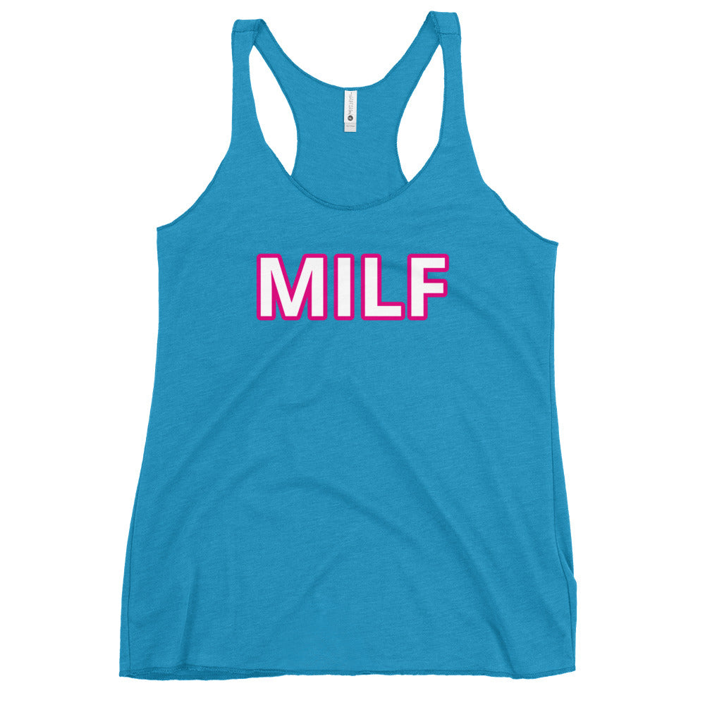 MILF - Women's Racerback Tank