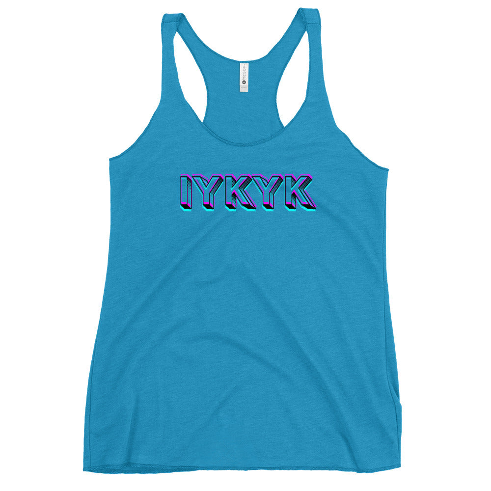 IYKYK - Women's Racerback Tank