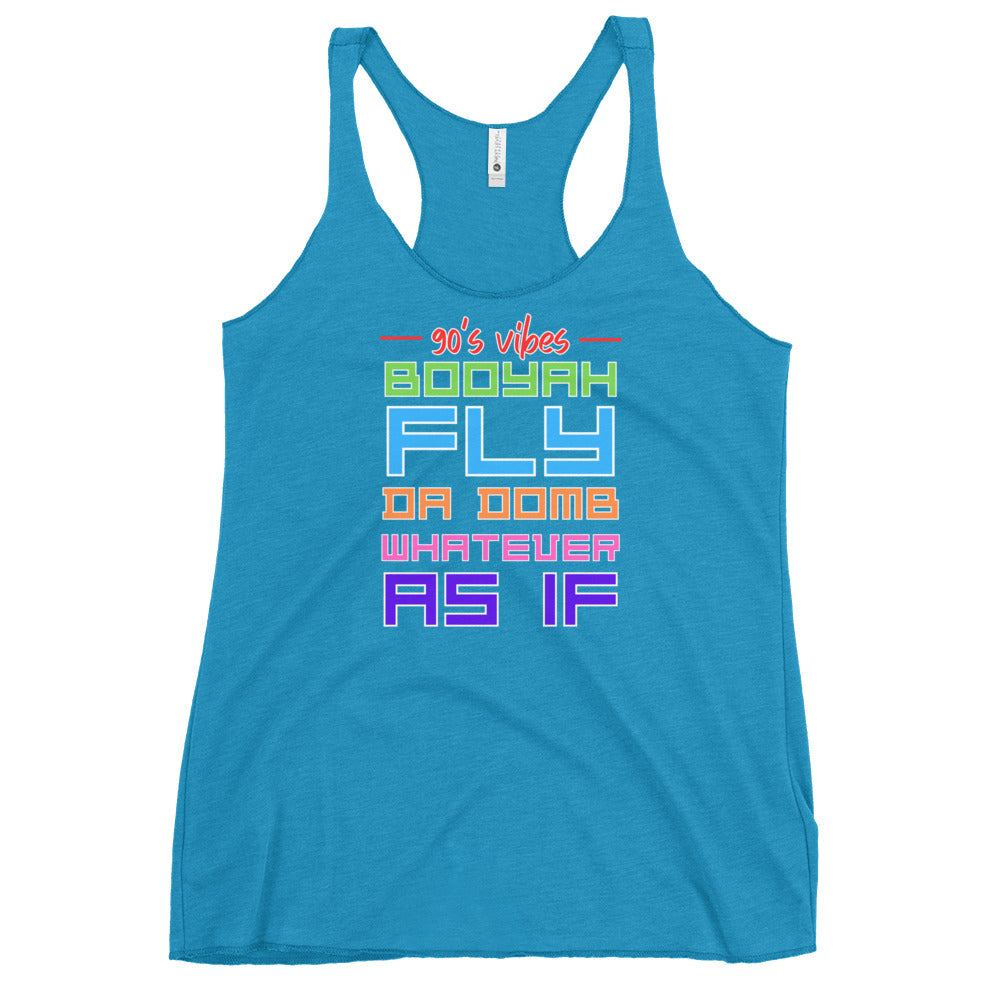 90's - Women's Racerback Tank