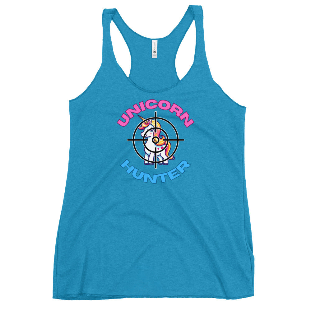 Unicorn hunter - Women's Racerback Tank