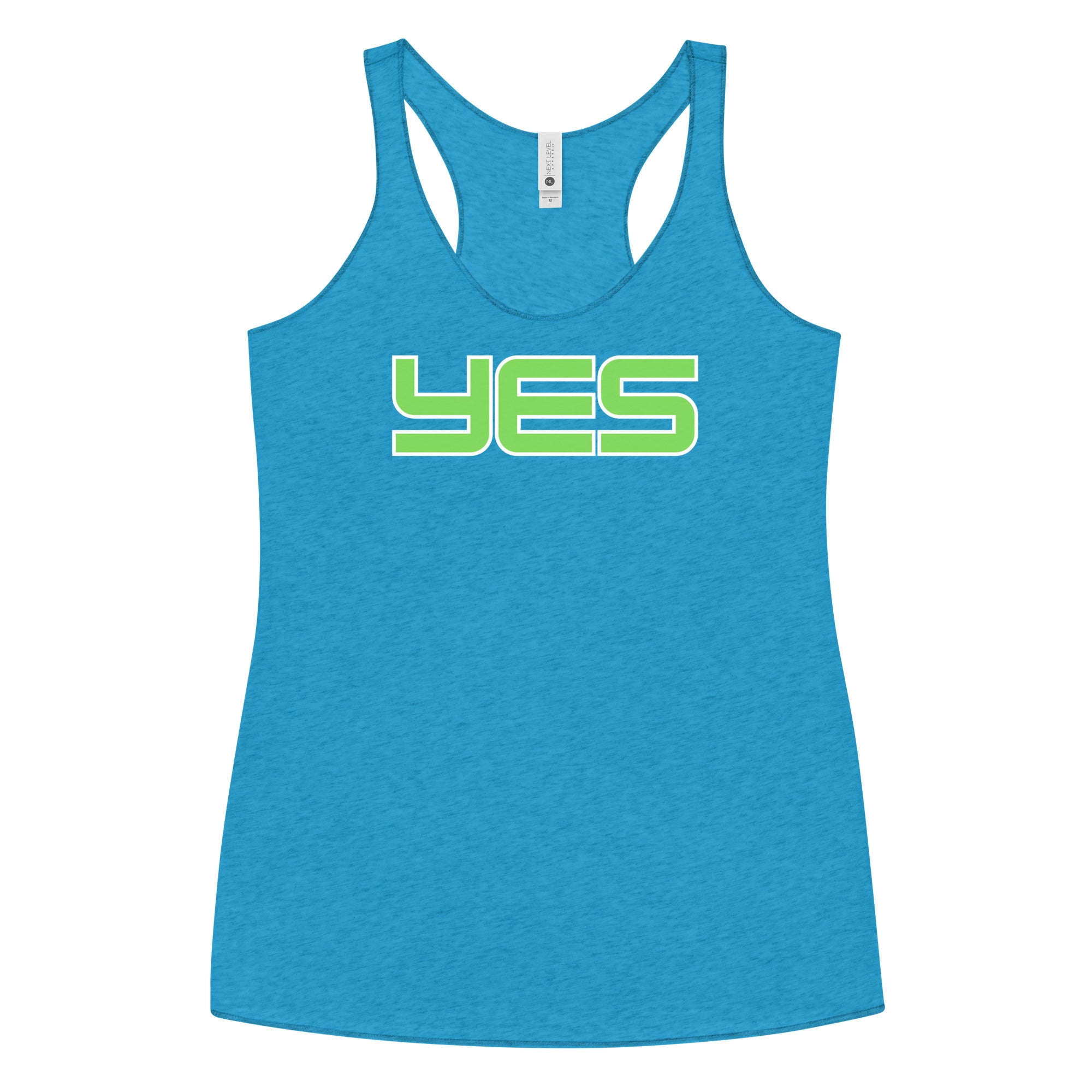 Yes - Women's Racerback Tank