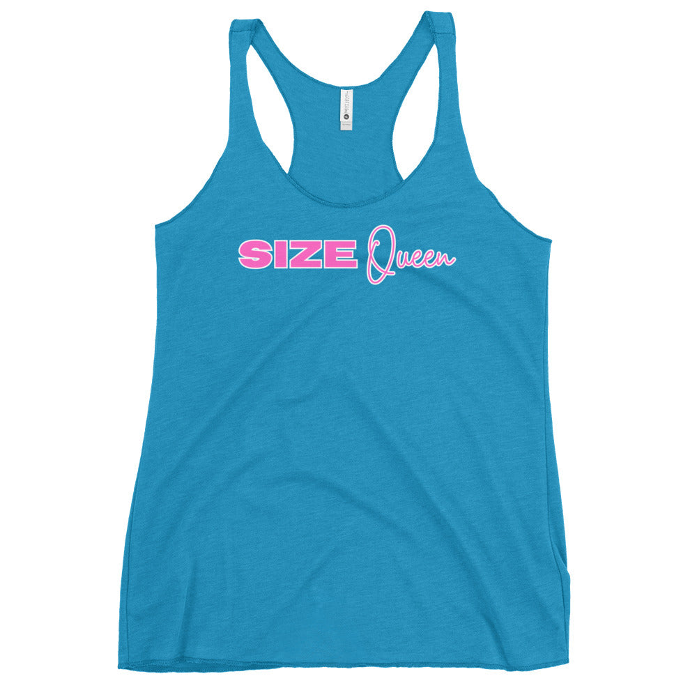 Size Queen - Women's Racerback Tank