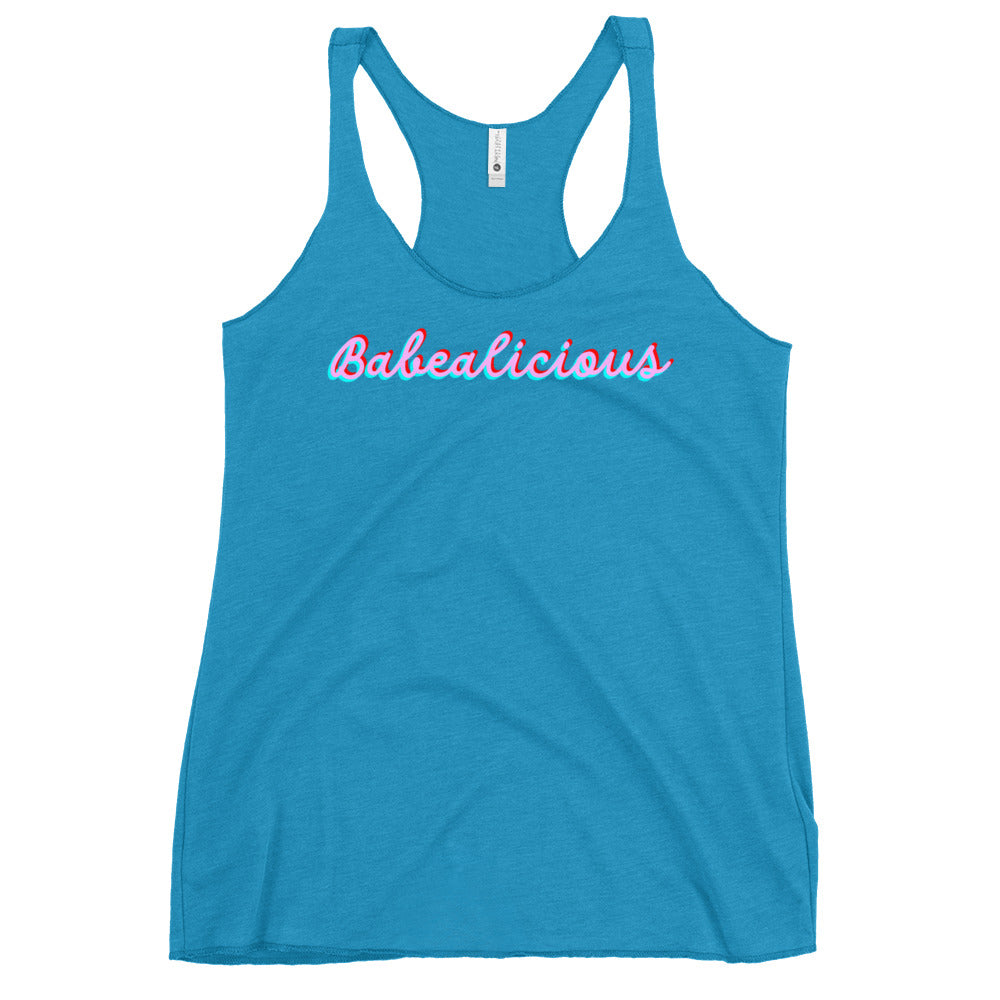 Babealicious - Women's Racerback Tank