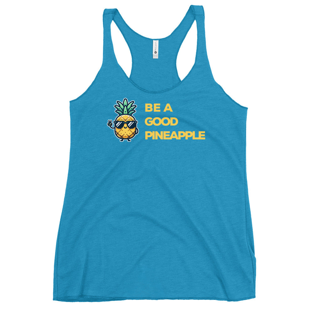 Flirt Good Pineapple - Women's Racerback Tank