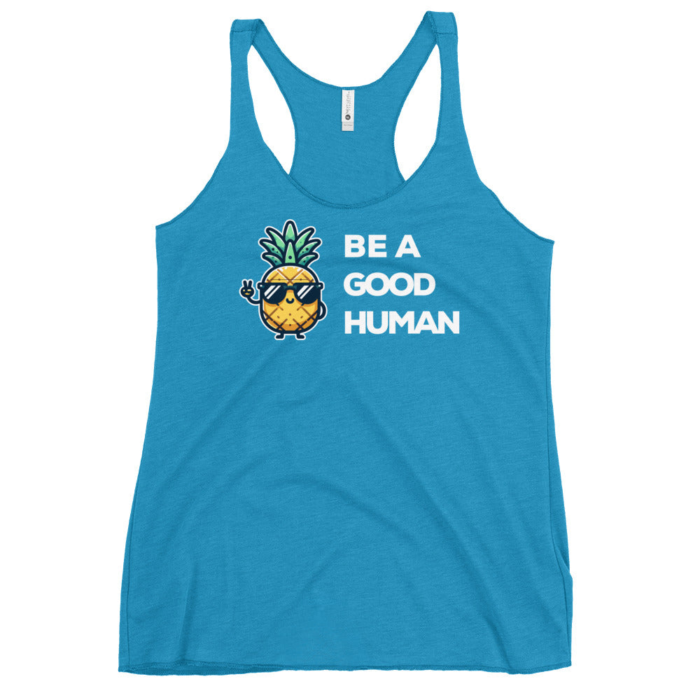 Flirt Good Human - Women's Racerback Tank