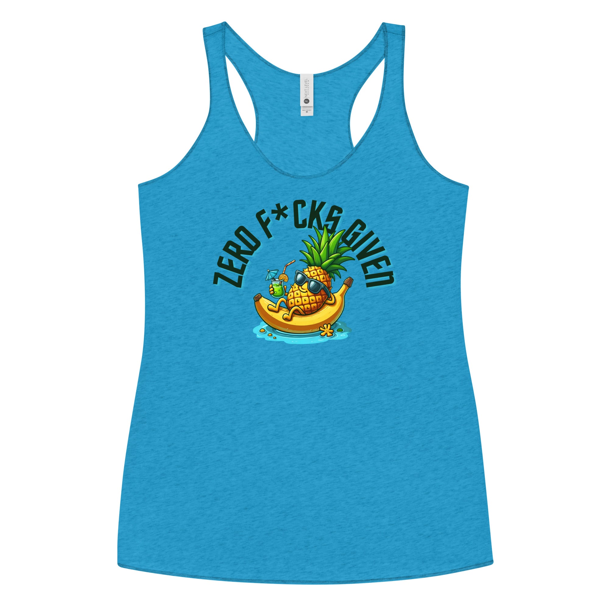 Zero F*cks Given -Women's Racerback Tank